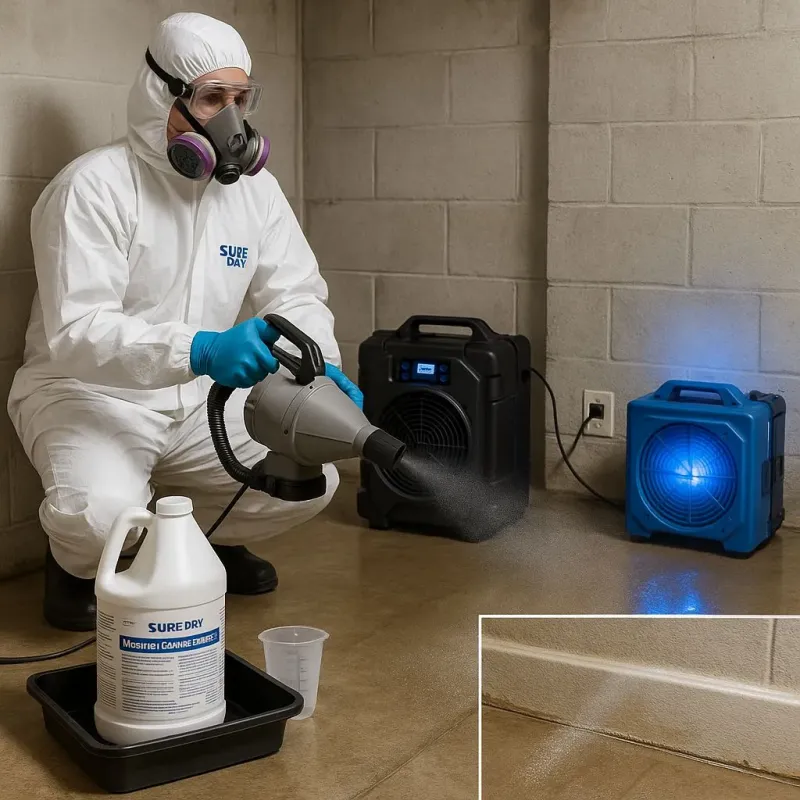 Sanitization and Odor Removal process in Sulphur, OK