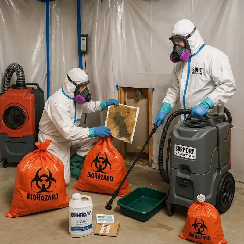Contaminated Water Handling Protocols process in Sulphur, OK