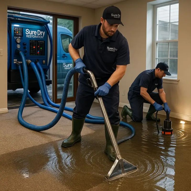 Water Extraction and Removal process in Sulphur, OK